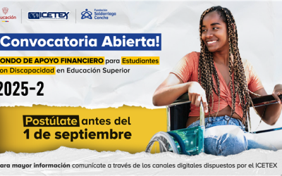 CONVOCATORIA ABIERTA para Estudiantes con Discapacidad